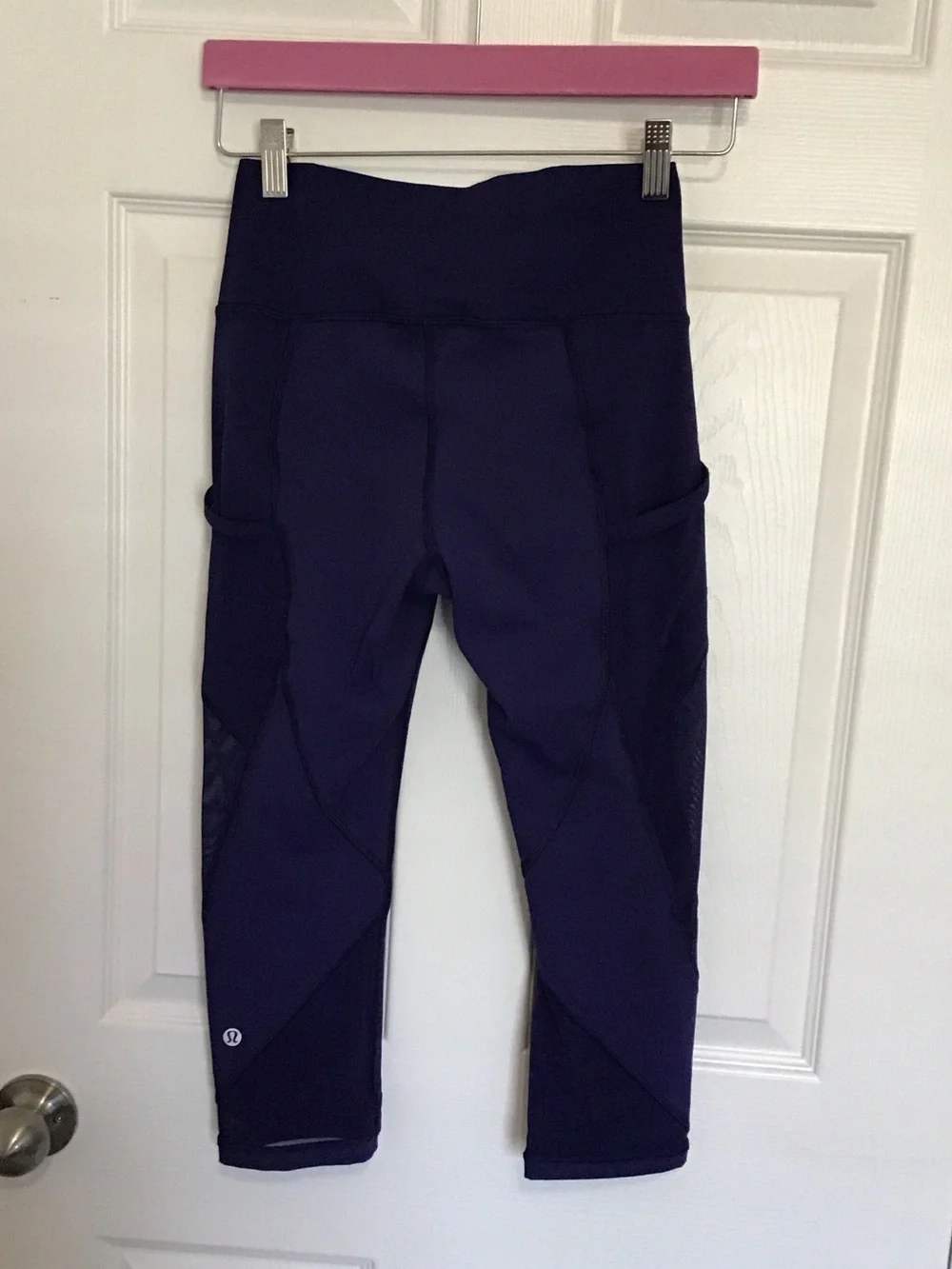 lululemon athletica Deep Purple Mid-Rise Capri Leggings